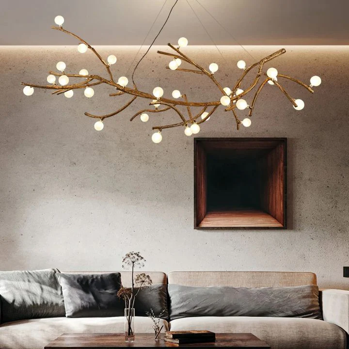 Boho Tree Branch Modern Chandelier - Image 15