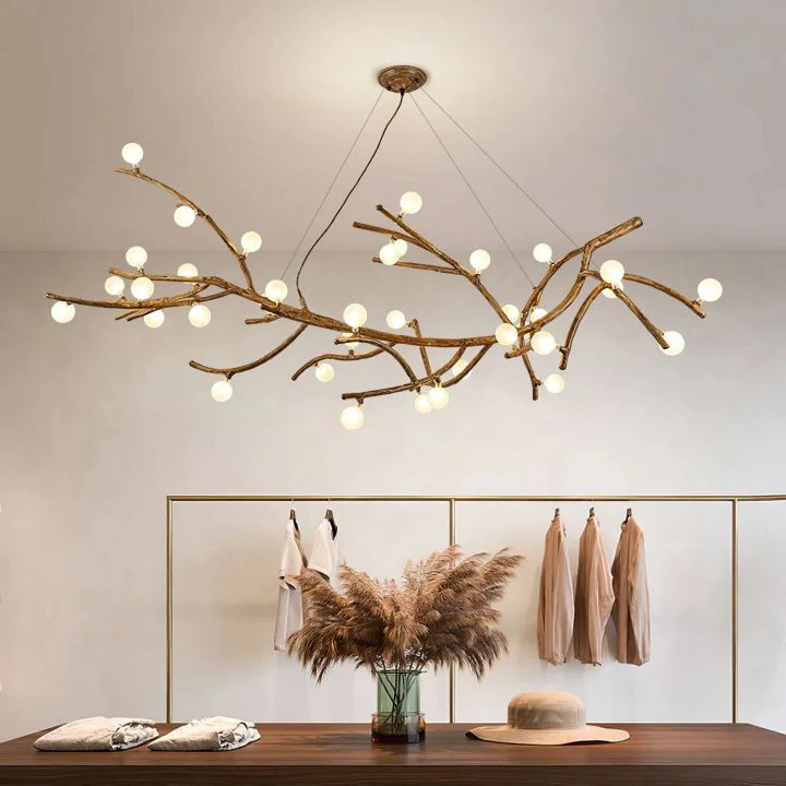 Boho Tree Branch Modern Chandelier - Image 16