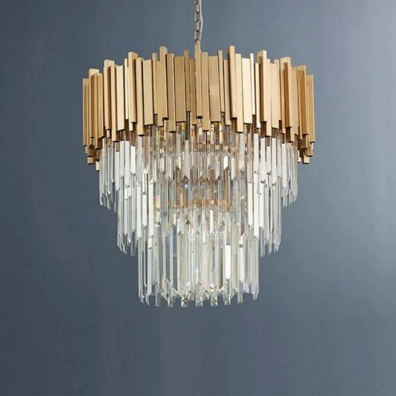 Bourbons Angus Crystal Round Chandelier - Image 4