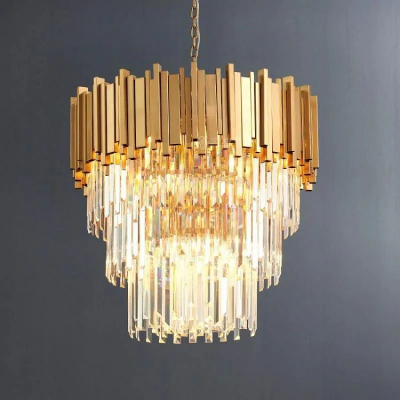 Bourbons Angus Crystal Round Chandelier - Image 5