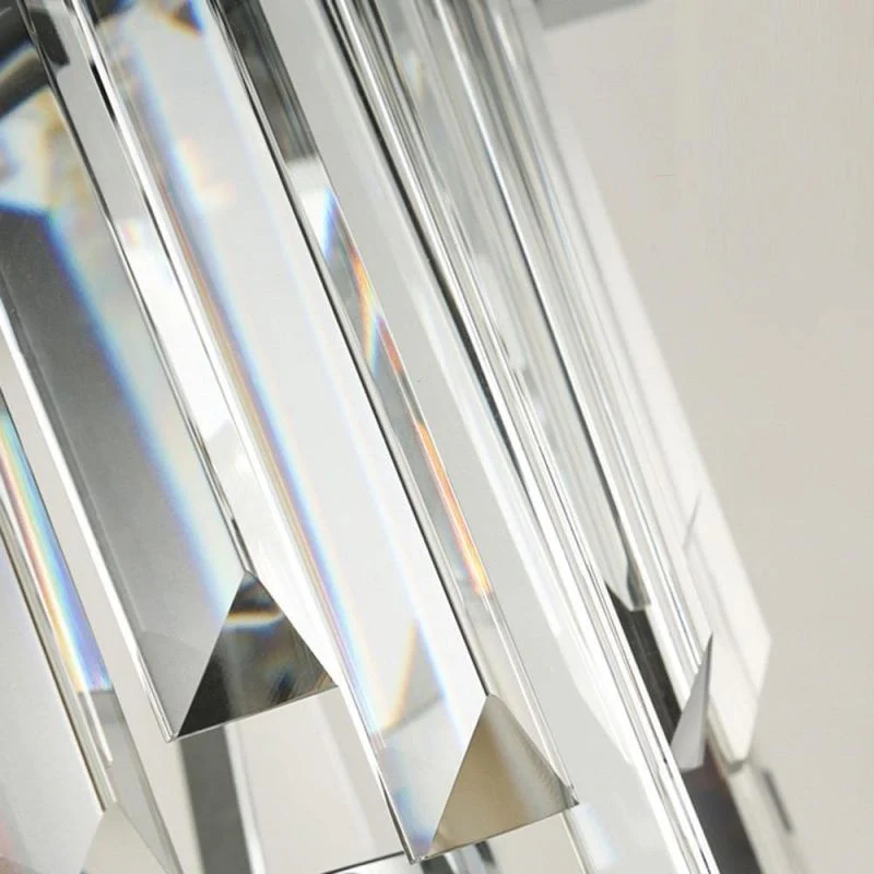 Bourbons Chrome Crystal Wall Sconce 19"H - Image 7