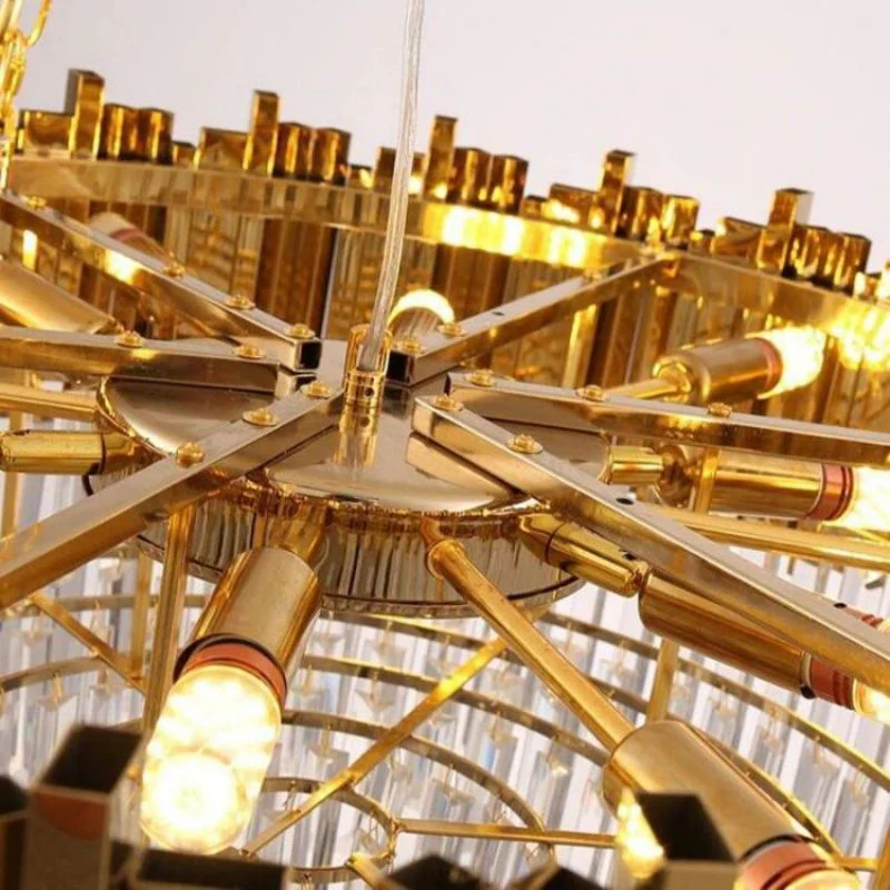 Bourbons Flush Mount Chandelier - Image 3