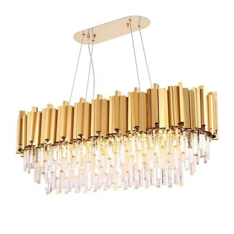 Bourbons Moore Crystal Oval Chandelier - Image 5