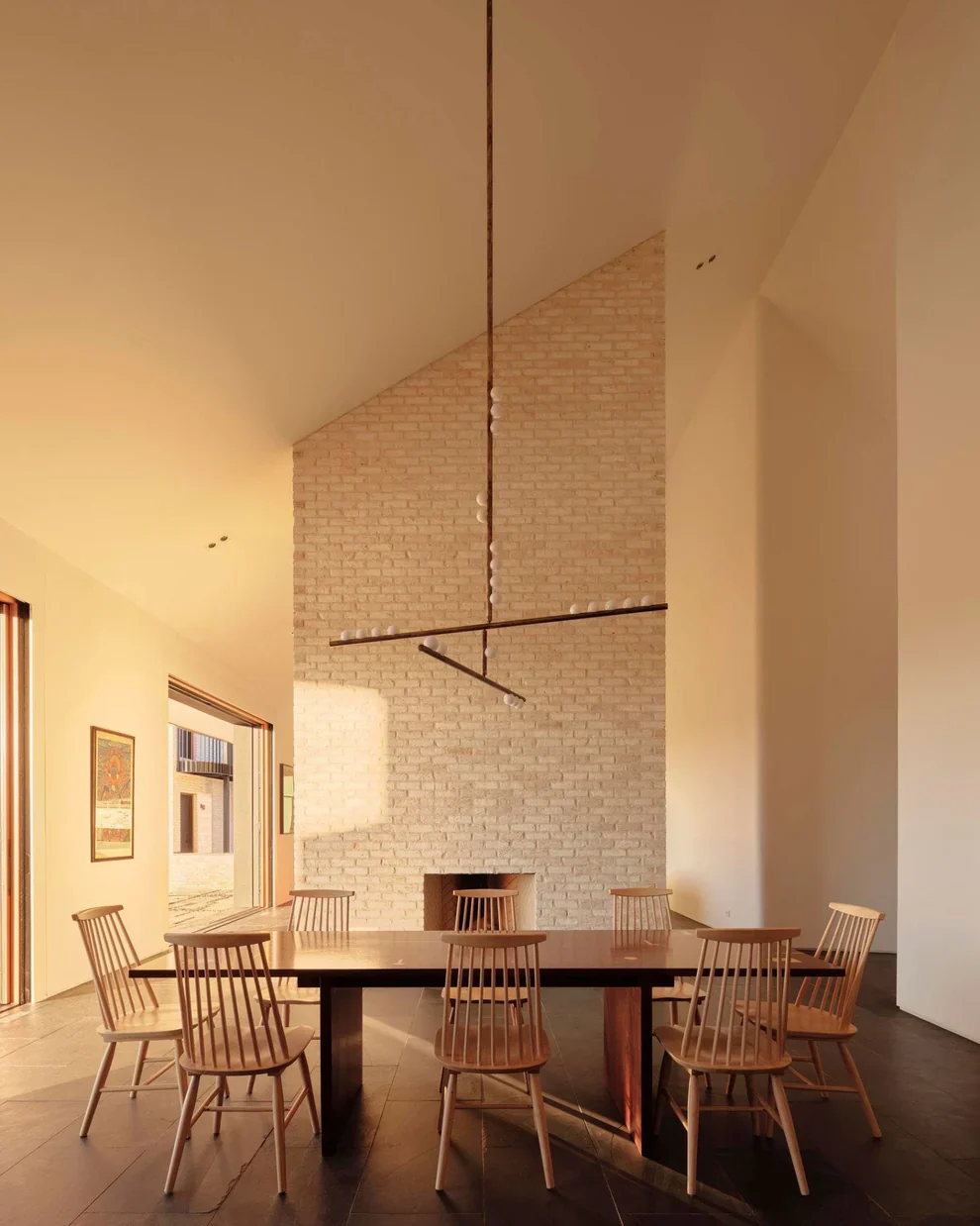 Brass Drop System Chandelier - Image 21