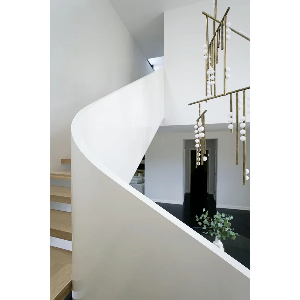 Brass Drop System Chandelier - Image 33
