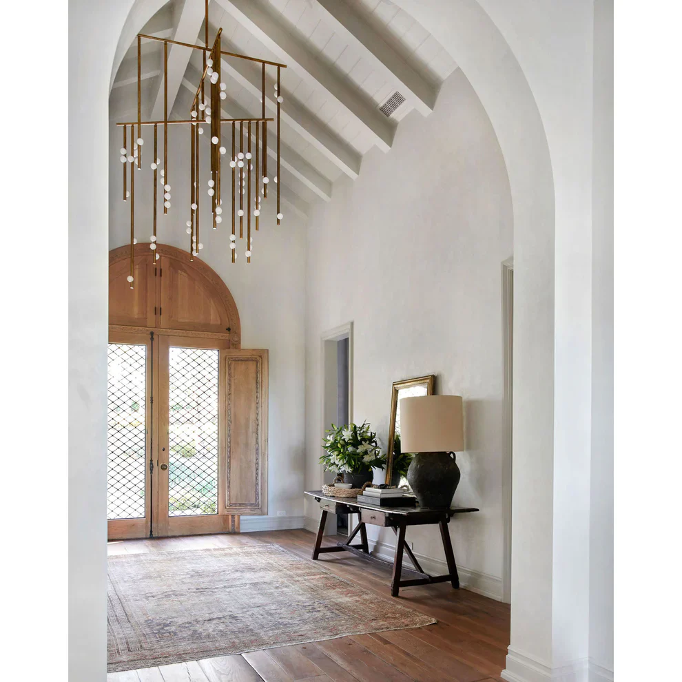 Brass Drop System Chandelier - Image 39