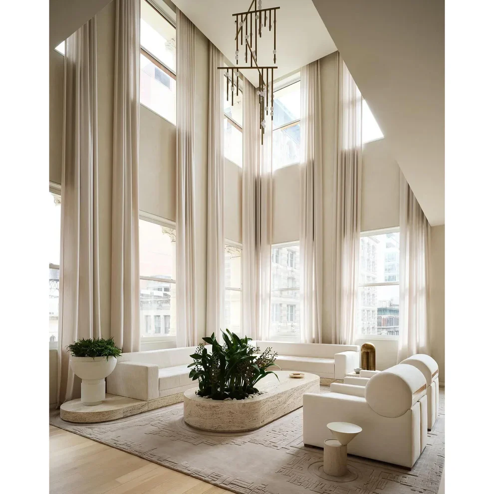 Brass Drop System Chandelier - Image 41