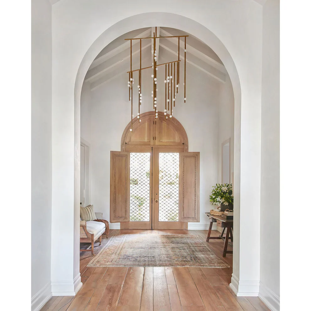 Brass Drop System Chandelier - Image 42