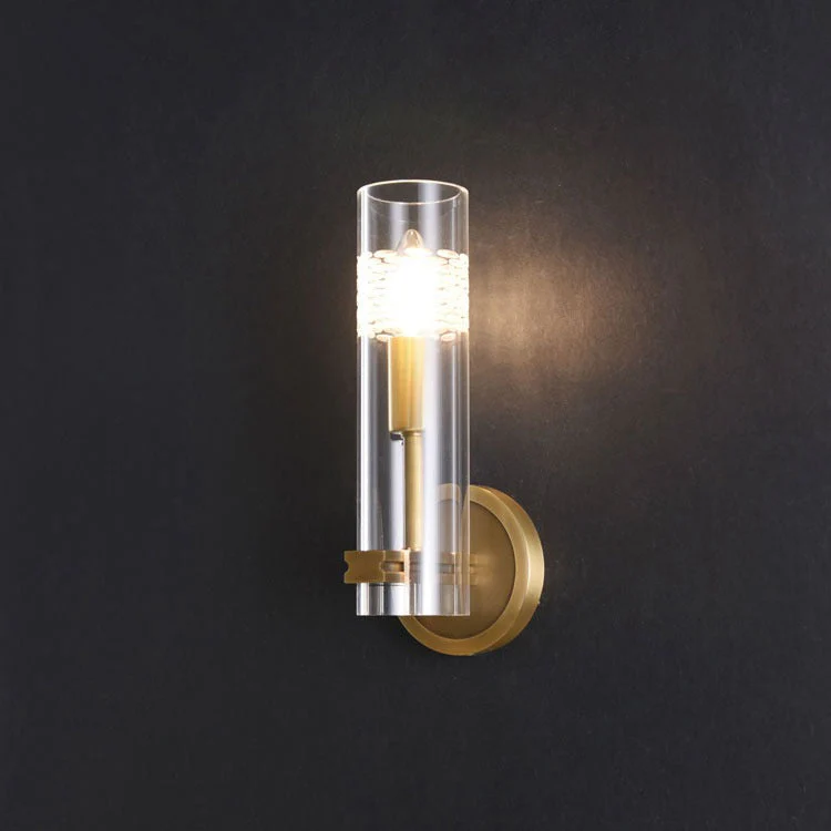 Brass Kaleidoscope Wall Sconce - Image 3