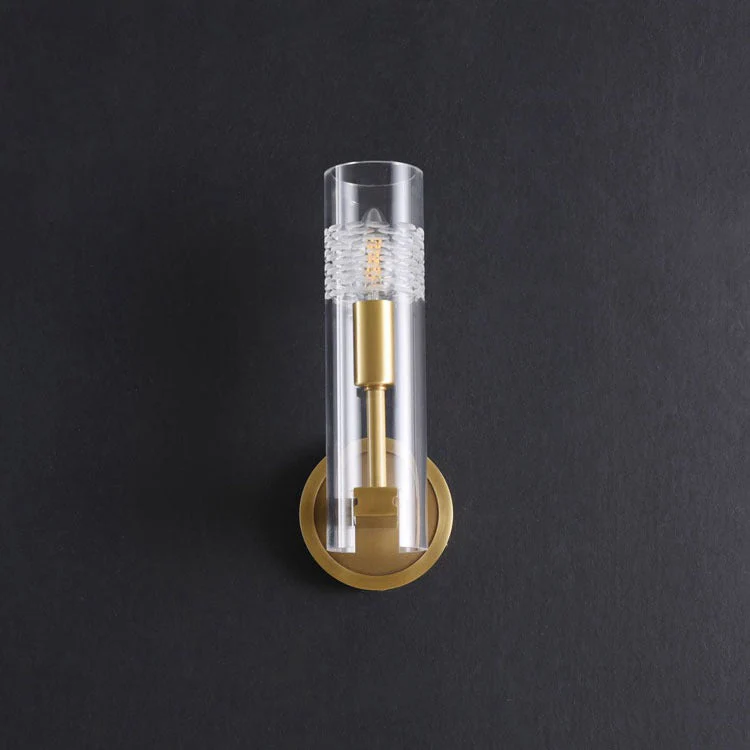 Brass Kaleidoscope Wall Sconce - Image 4
