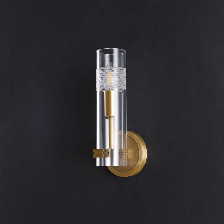 Brass Kaleidoscope Wall Sconce - Image 5