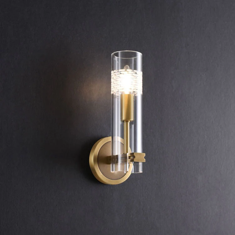 Brass Kaleidoscope Wall Sconce - Image 9
