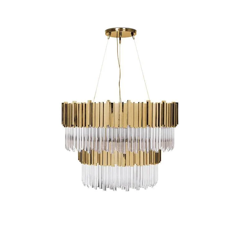 Brilliant Decorative 2-Tier Round Chandelier - Image 3