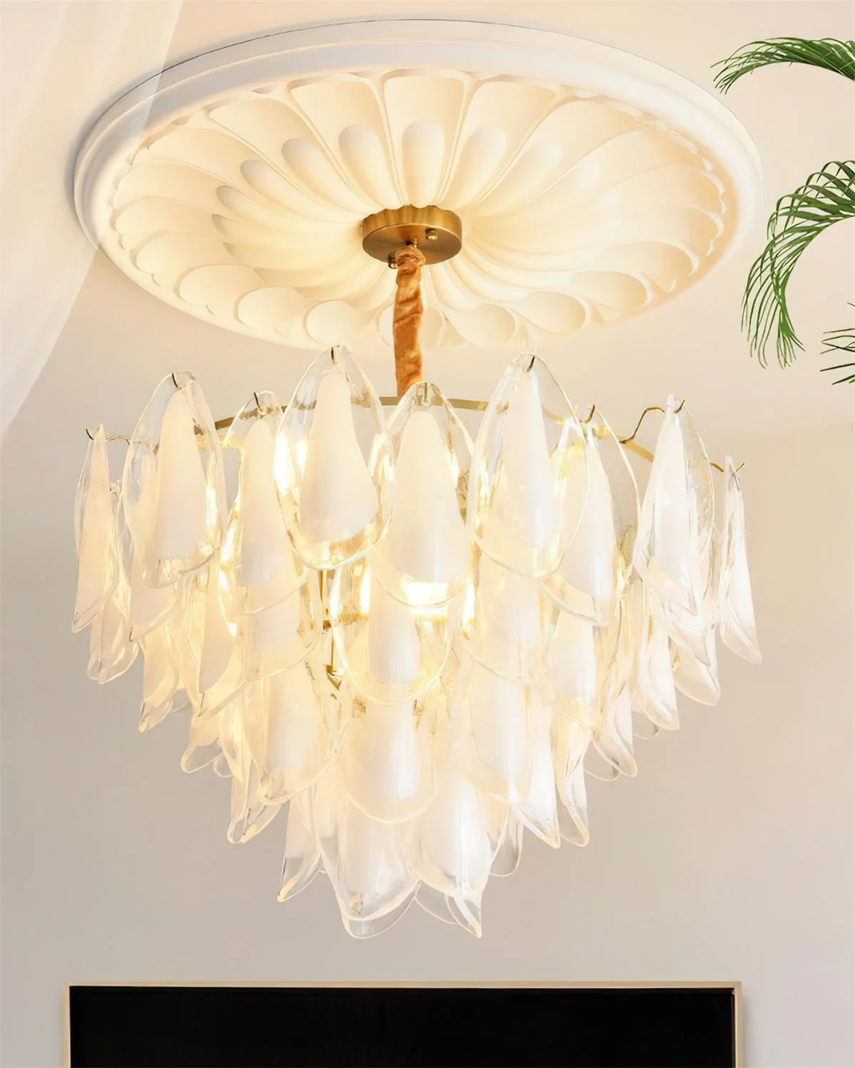 Caia Murano Glass Chandelier for Living Room - Image 39