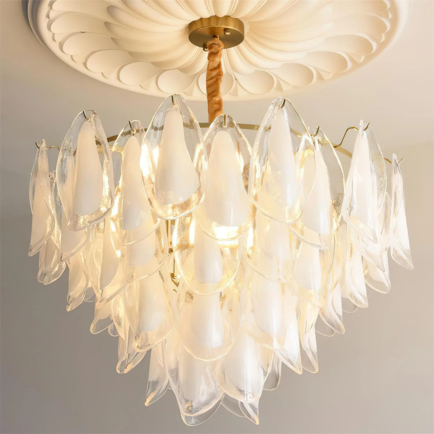 Caia Murano Glass Chandelier for Living Room - Image 40