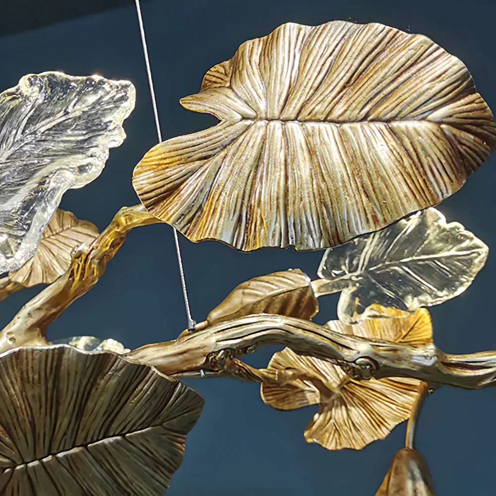 Calathea Modern Glass Chandelier - Image 6