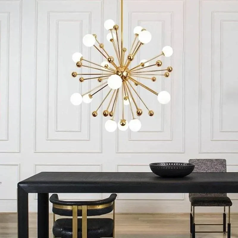 Cameil Gold Chandelier D40" - Image 2