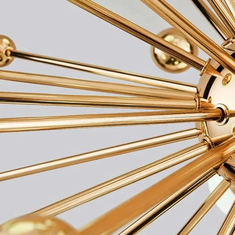 Cameil Gold Chandelier D40" - Image 6