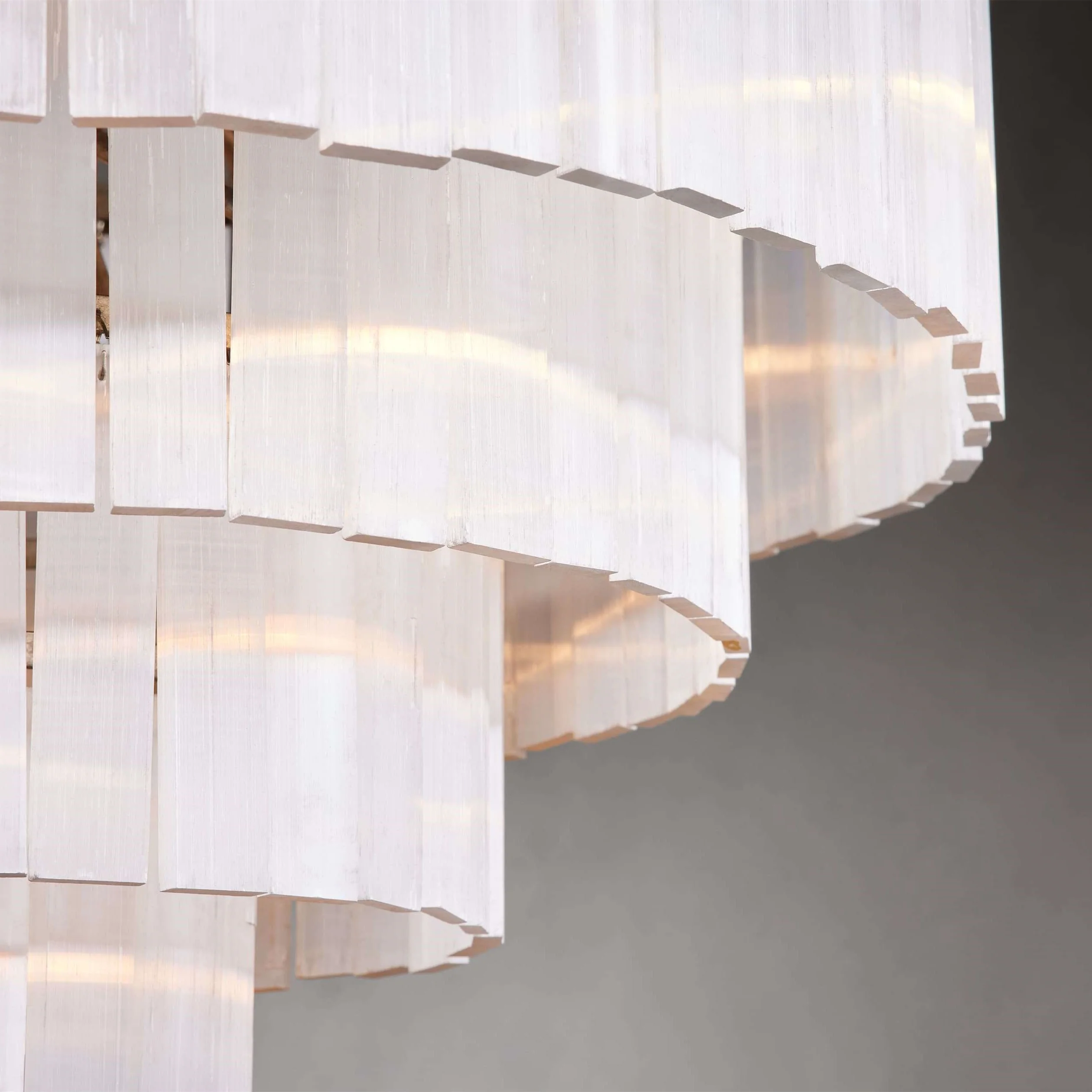 Camron Luxury 4 Tier Selenite Chandelier - Image 3