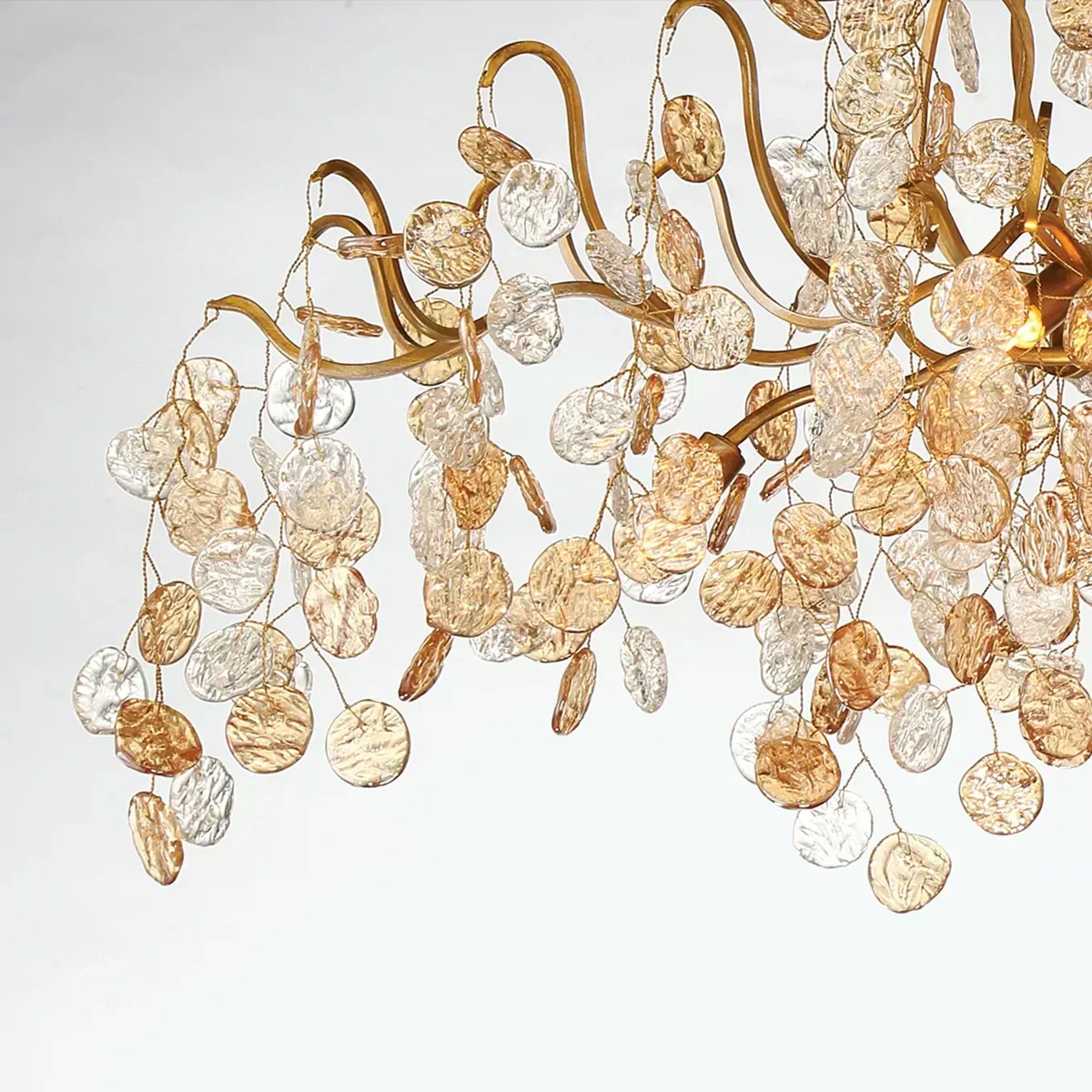 Lignia Branch Round Multi-tier Chandelier 33Light 47"W - Image 4