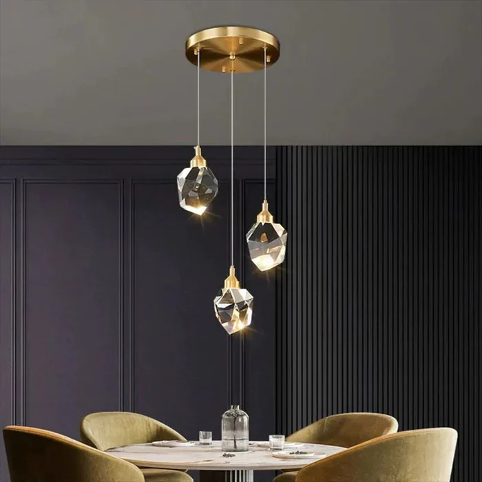 Cassian Postmodern Crystal Multi-Lights Pendant Chandelier - Image 4