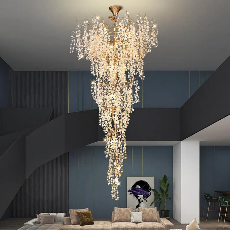 Cathy Two-Tier Large Branch Chandelier - Image 4