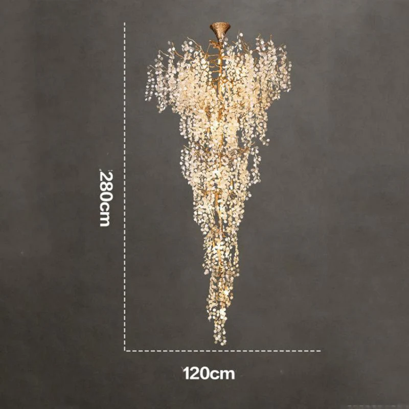 Cathy Two-Tier Large Branch Chandelier - Image 5