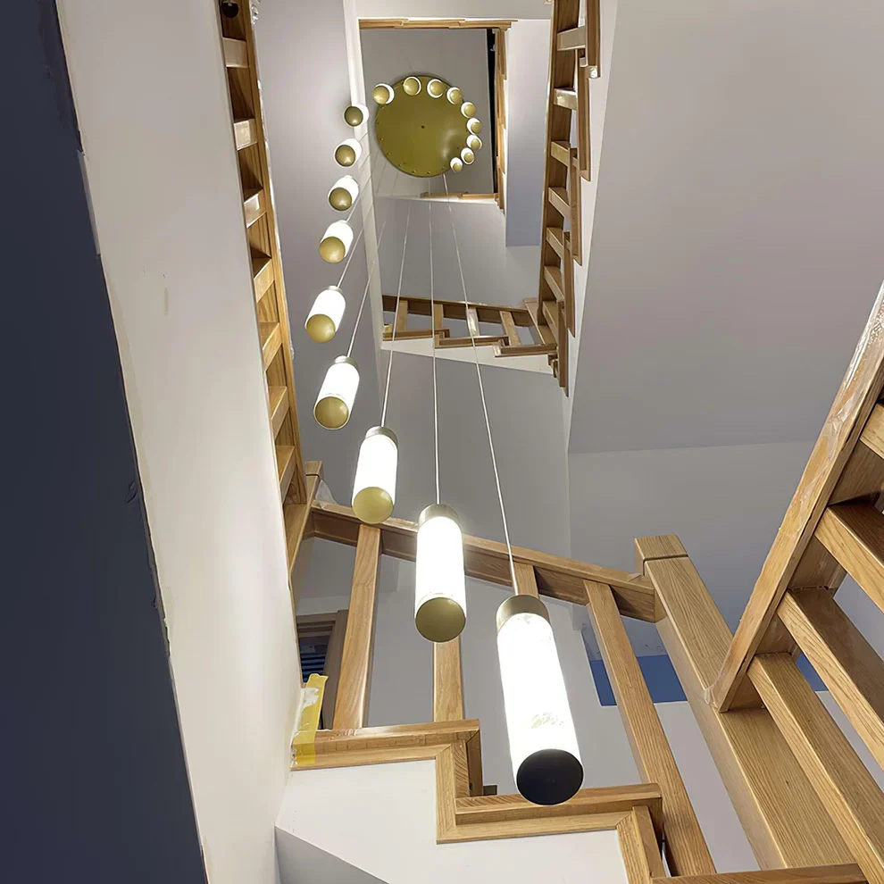 Celestial Alabaster Cascade Chandelier - Image 11