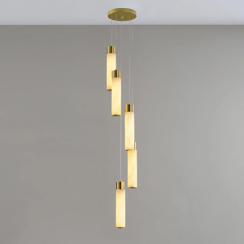 Celestial Alabaster Cascade Chandelier - Image 15