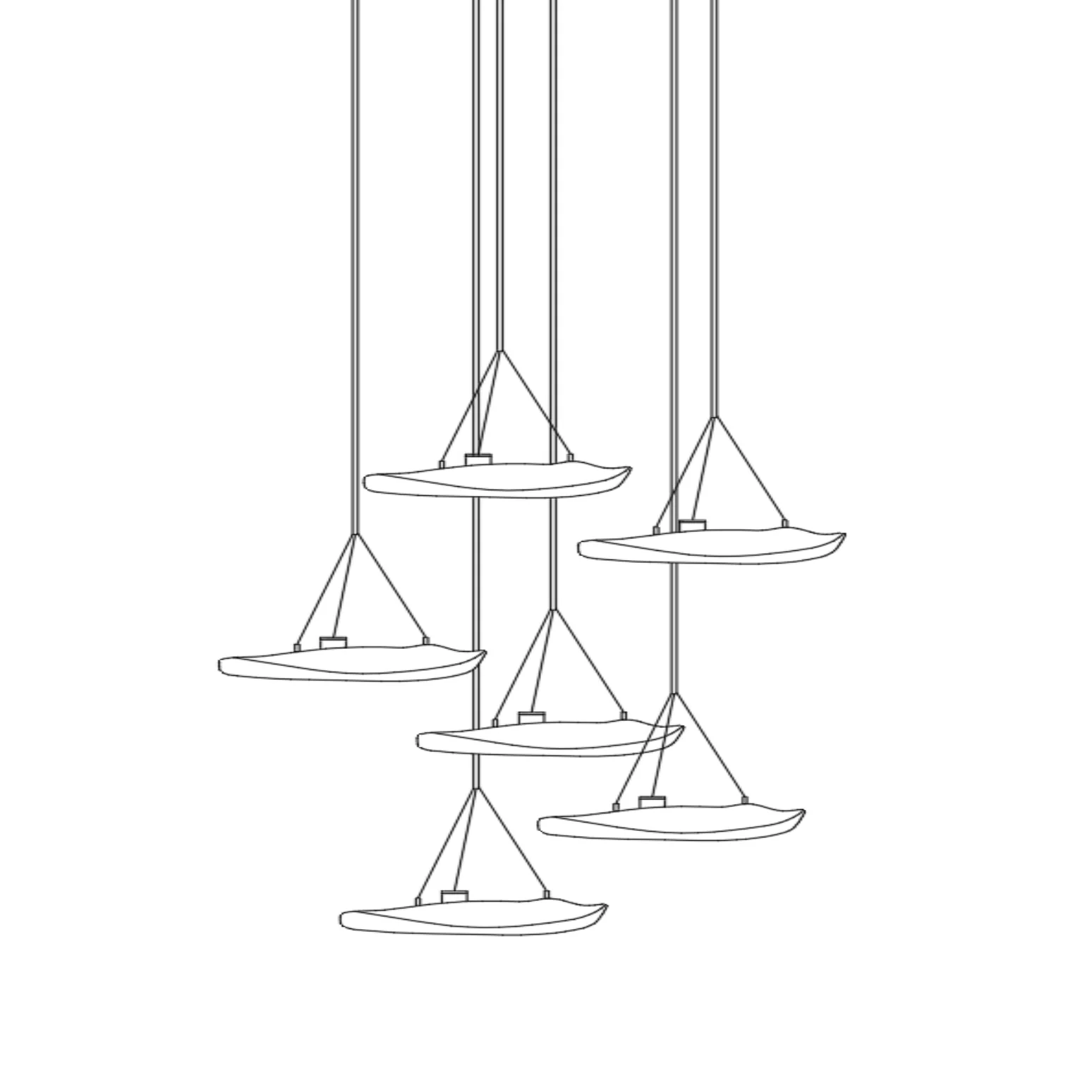 Manta Drift Class Crystal Chandelier - Image 26
