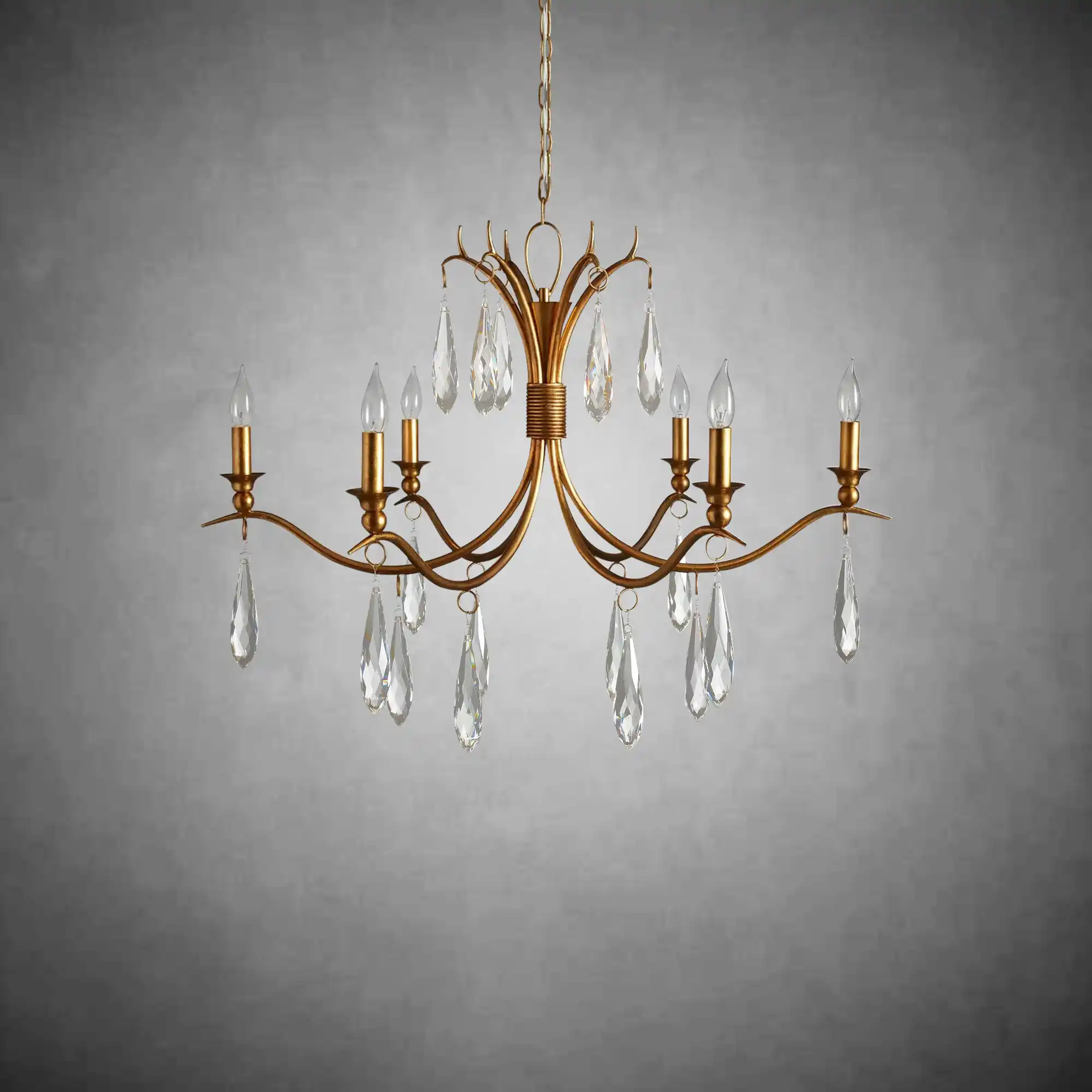 Celine Chandelier 36'' 59'' - Image 2