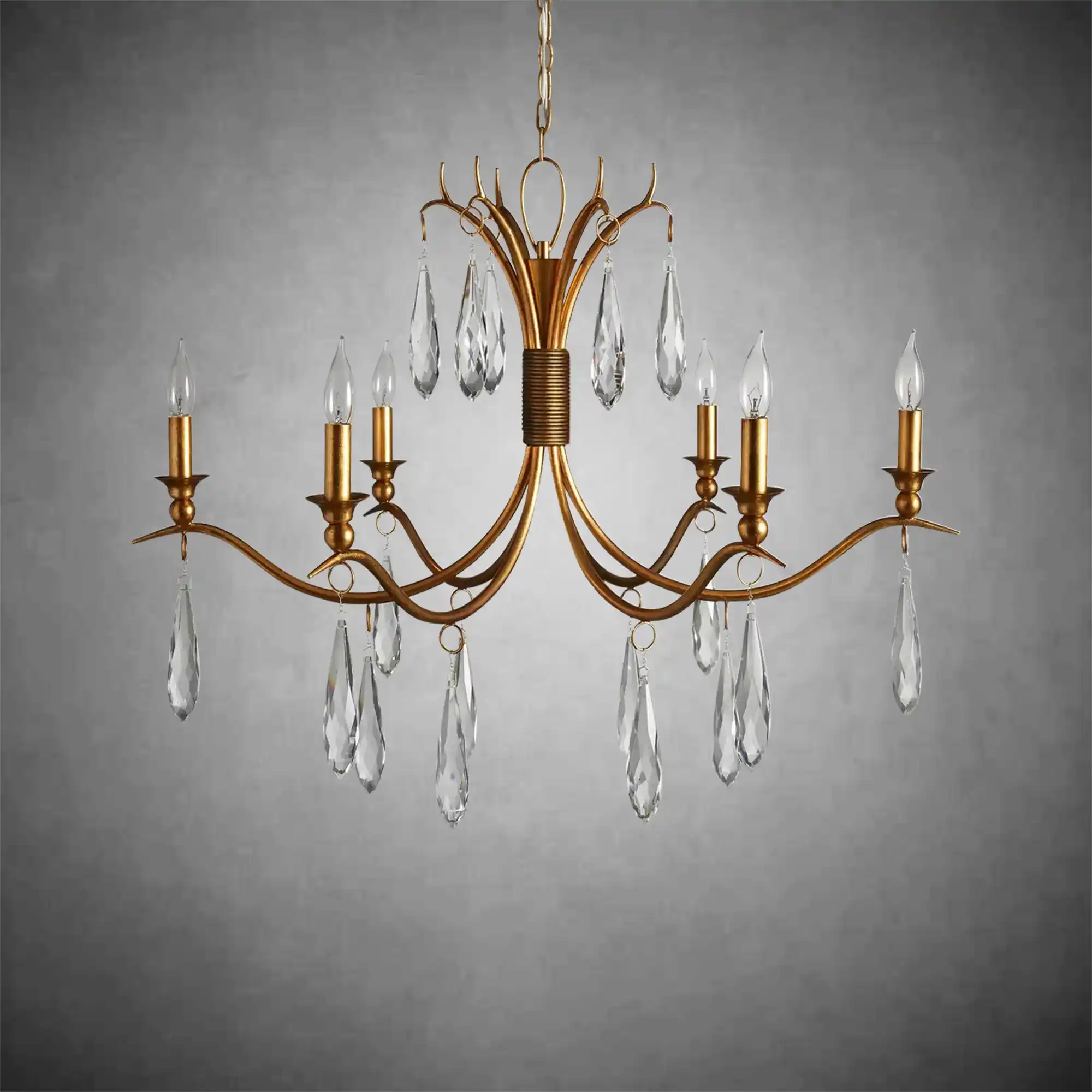 Celine Chandelier 36'' 59'' - Image 5