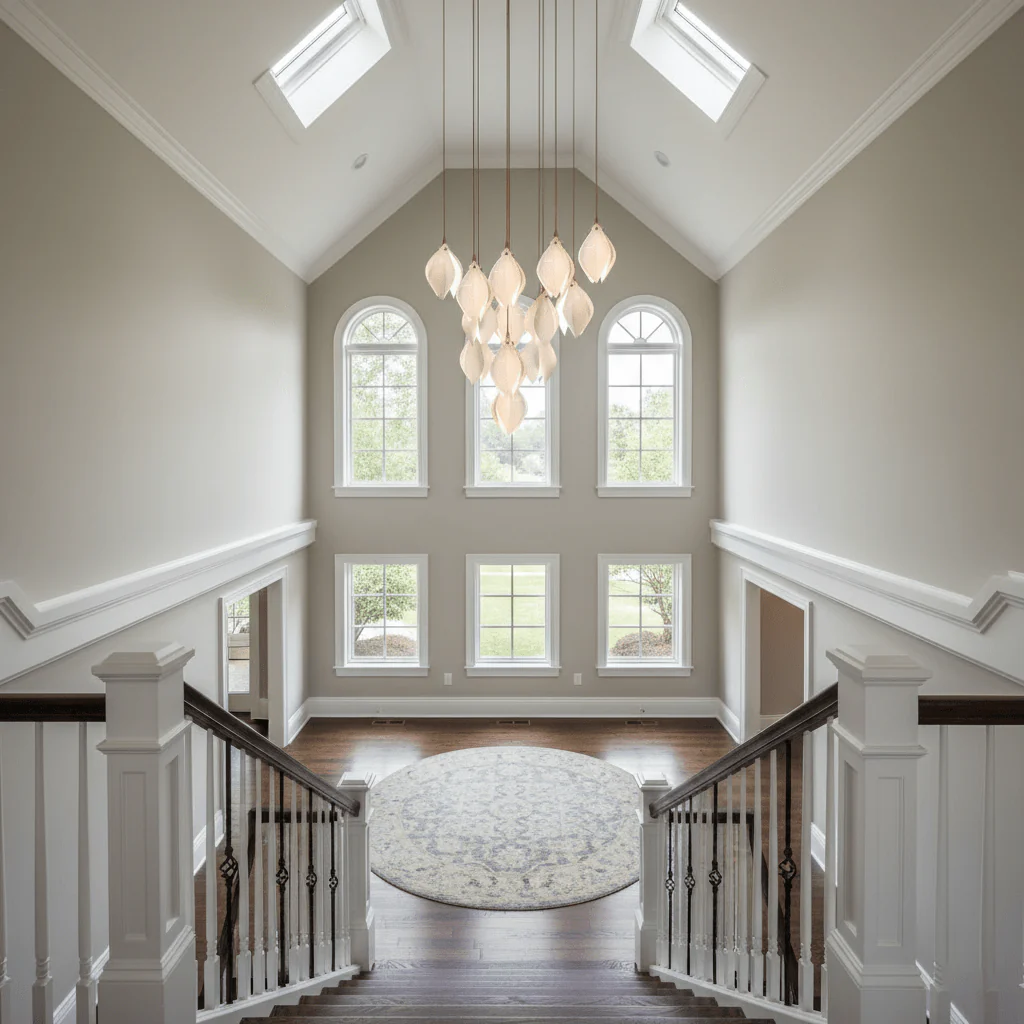 Galaxy Celeste Flora Crystal Spiral Chandelier - Image 16