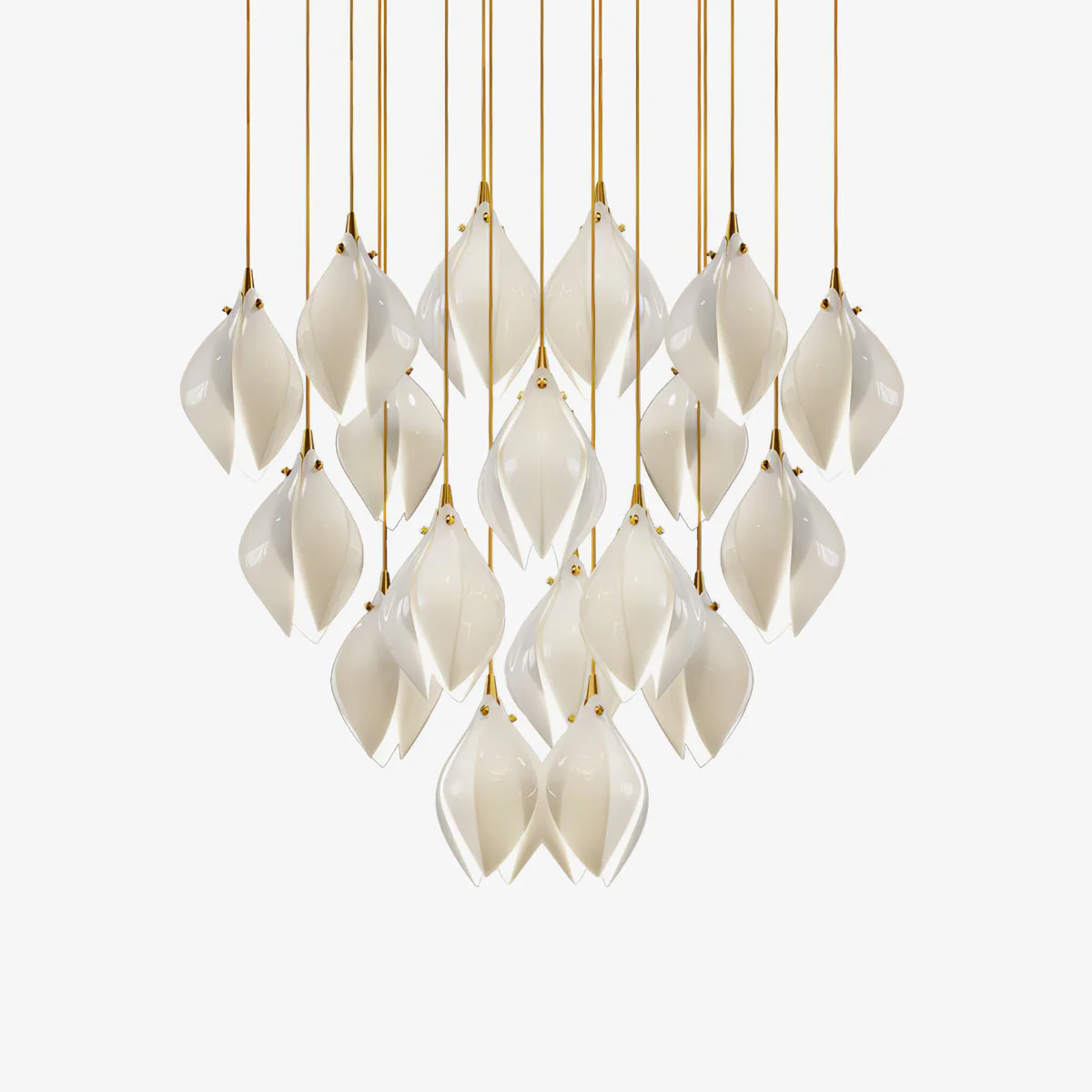 Galaxy Celeste Flora Crystal Spiral Chandelier - Image 24