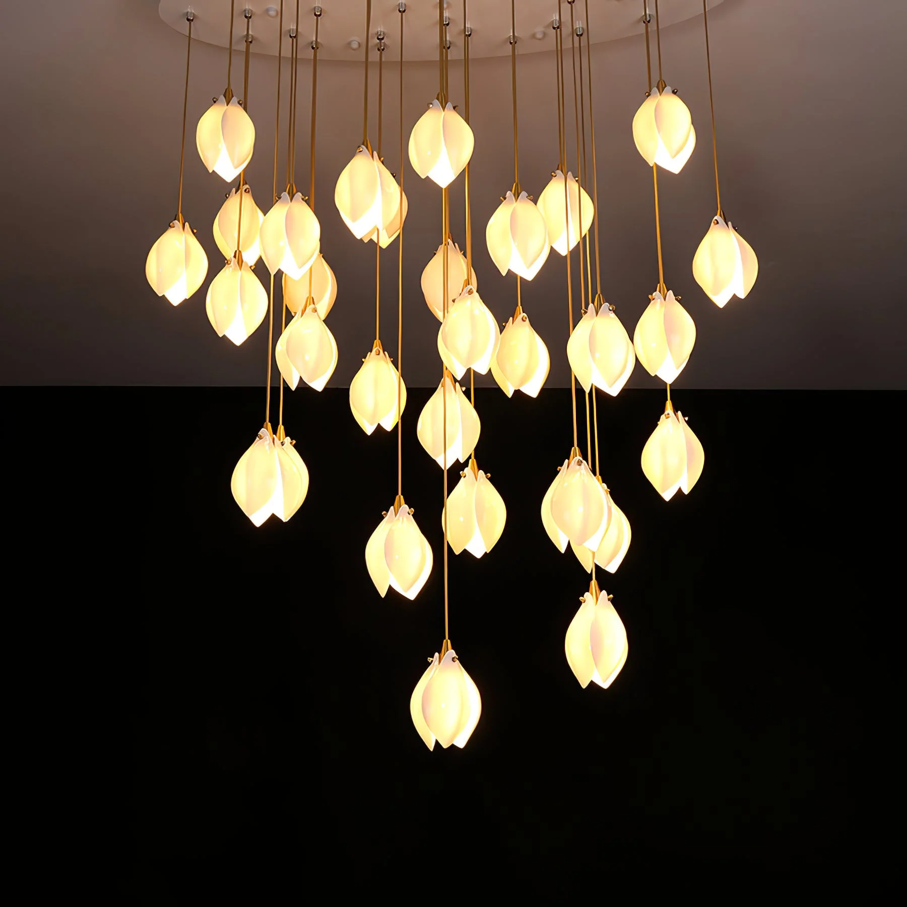 Galaxy Celeste Flora Crystal Spiral Chandelier - Image 28