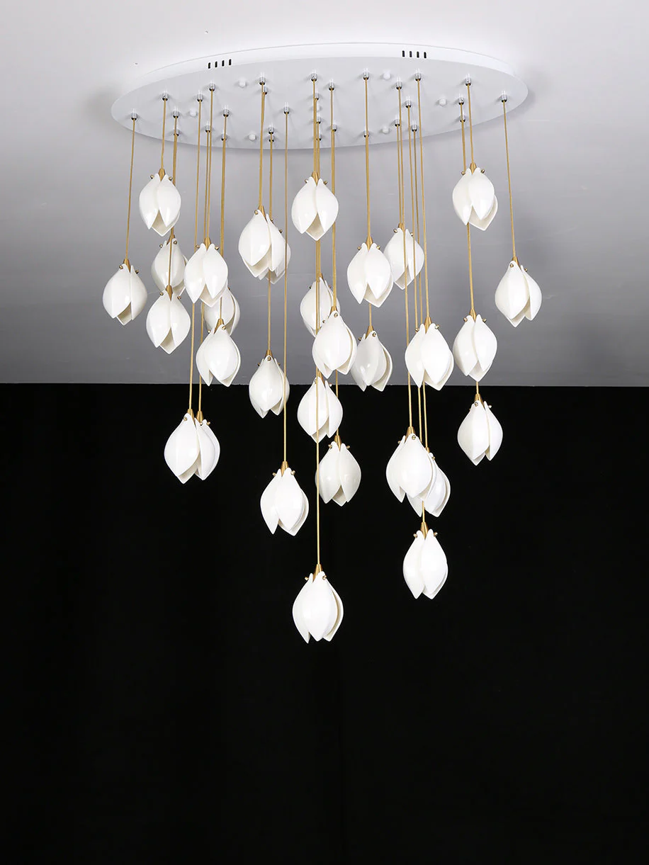 Galaxy Celeste Flora Crystal Spiral Chandelier - Image 34