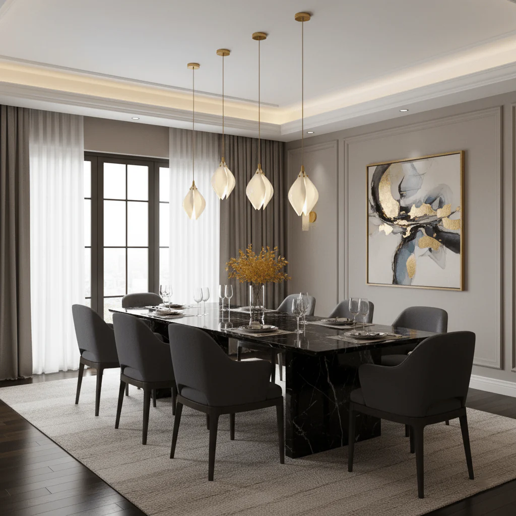 Galaxy Celeste Flora Crystal Spiral Chandelier - Image 4
