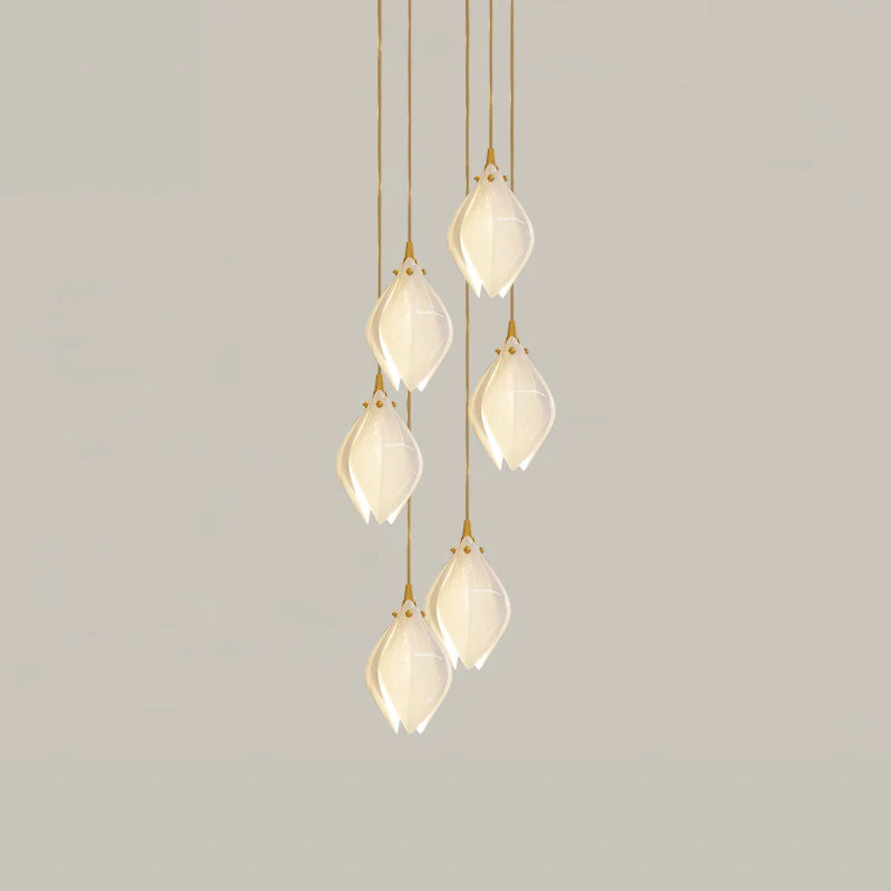 Galaxy Celeste Flora Crystal Spiral Chandelier - Image 44