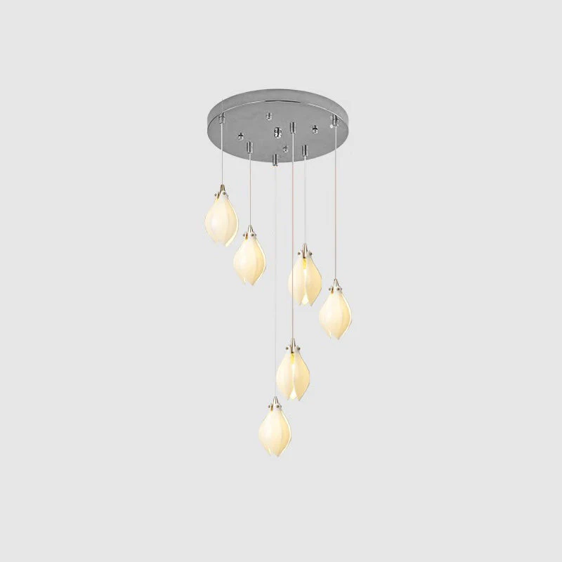 Galaxy Celeste Flora Crystal Spiral Chandelier - Image 46