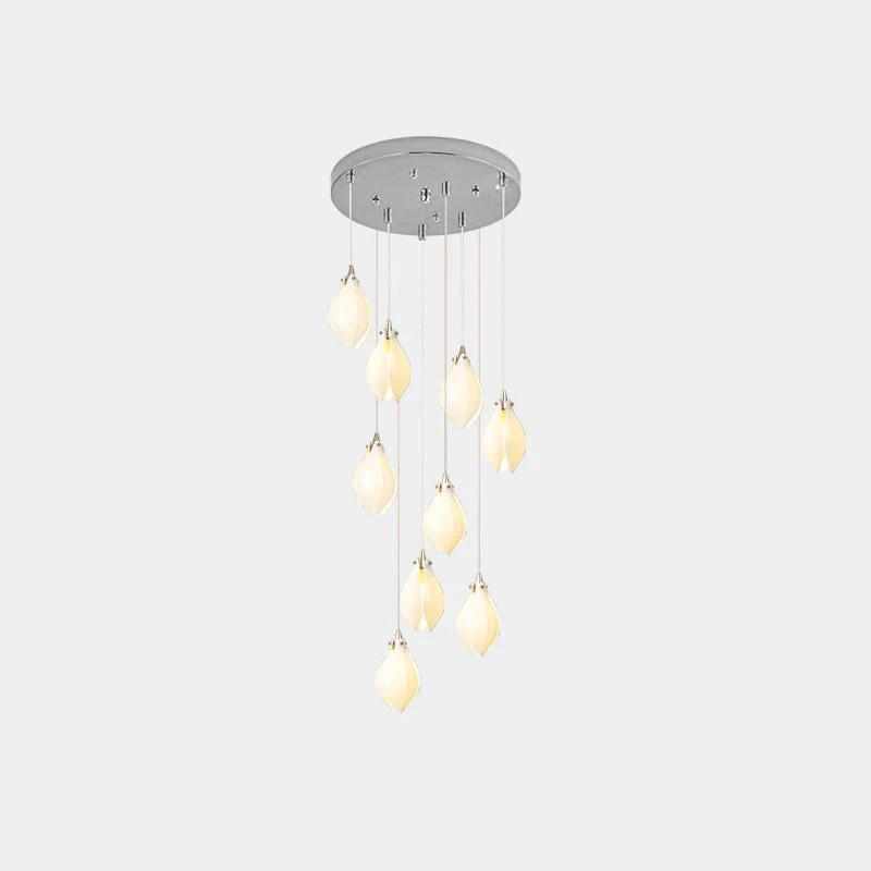 Galaxy Celeste Flora Crystal Spiral Chandelier - Image 47