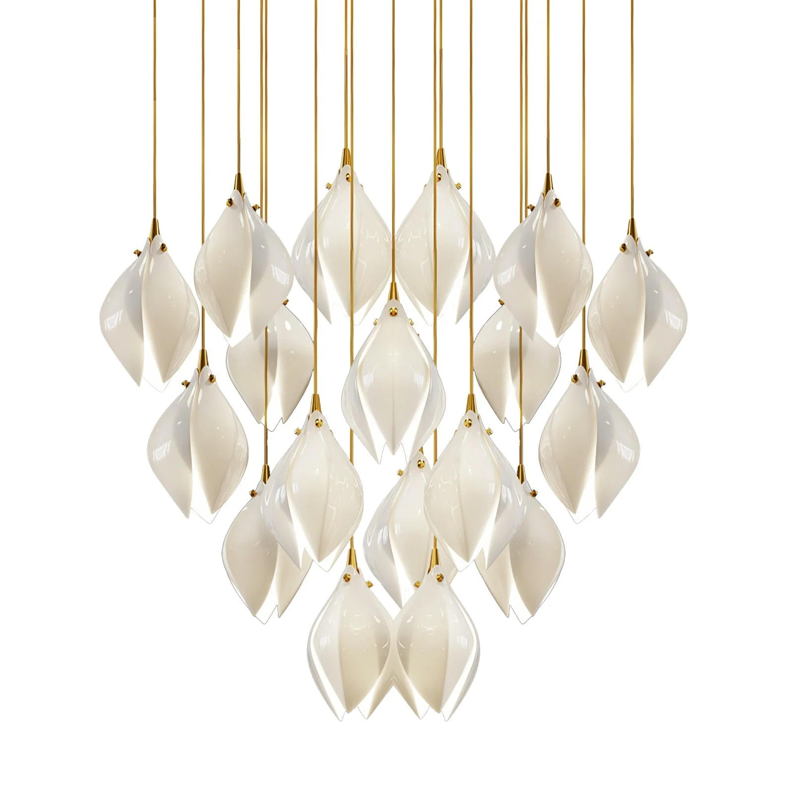 Galaxy Celeste Flora Crystal Spiral Chandelier - Image 49