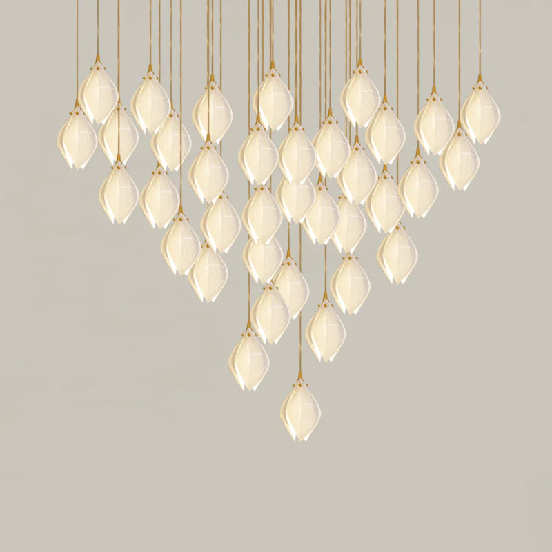 Galaxy Celeste Flora Crystal Spiral Chandelier - Image 51