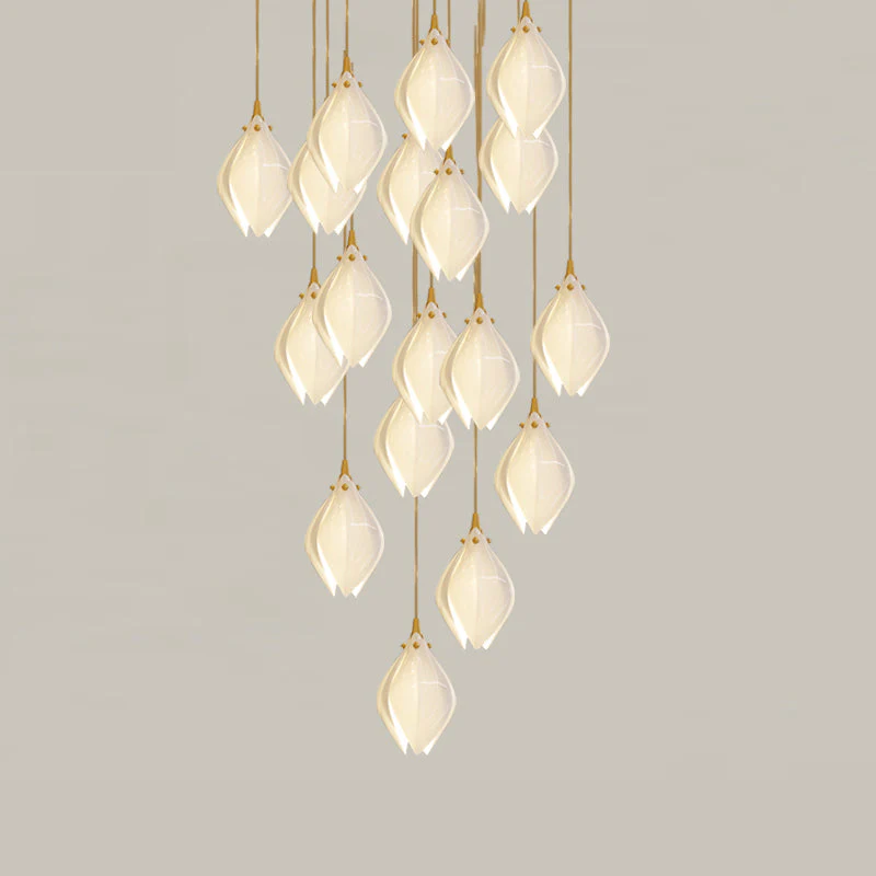 Galaxy Celeste Flora Crystal Spiral Chandelier - Image 54