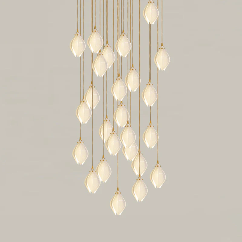 Galaxy Celeste Flora Crystal Spiral Chandelier - Image 55