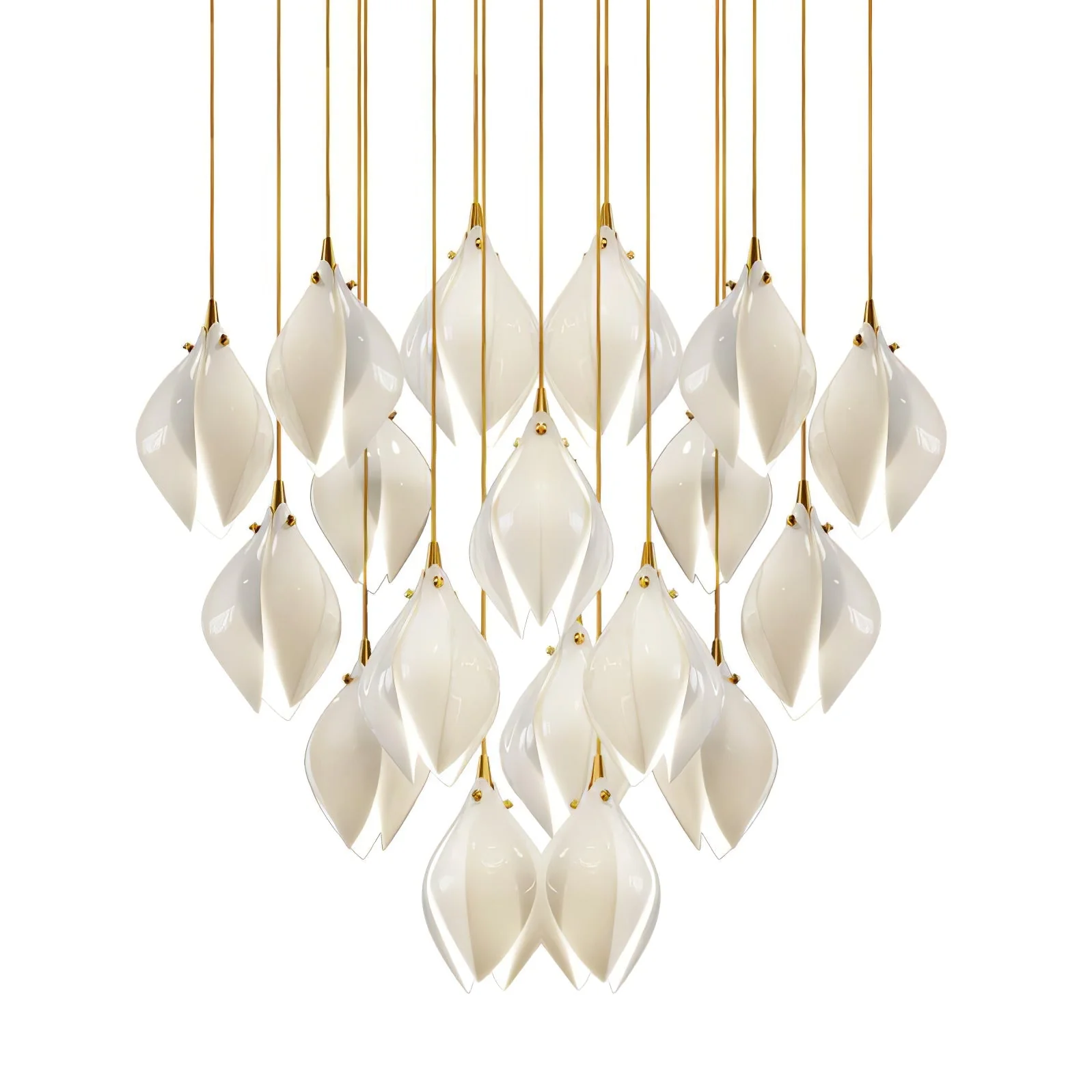 Galaxy Celeste Flora Crystal Spiral Chandelier - Image 56