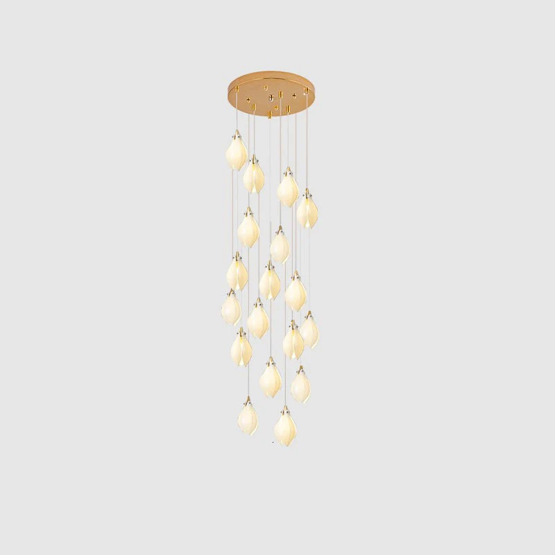 Galaxy Celeste Flora Crystal Spiral Chandelier - Image 65