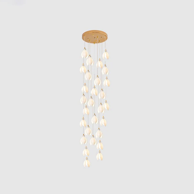 Galaxy Celeste Flora Crystal Spiral Chandelier - Image 67