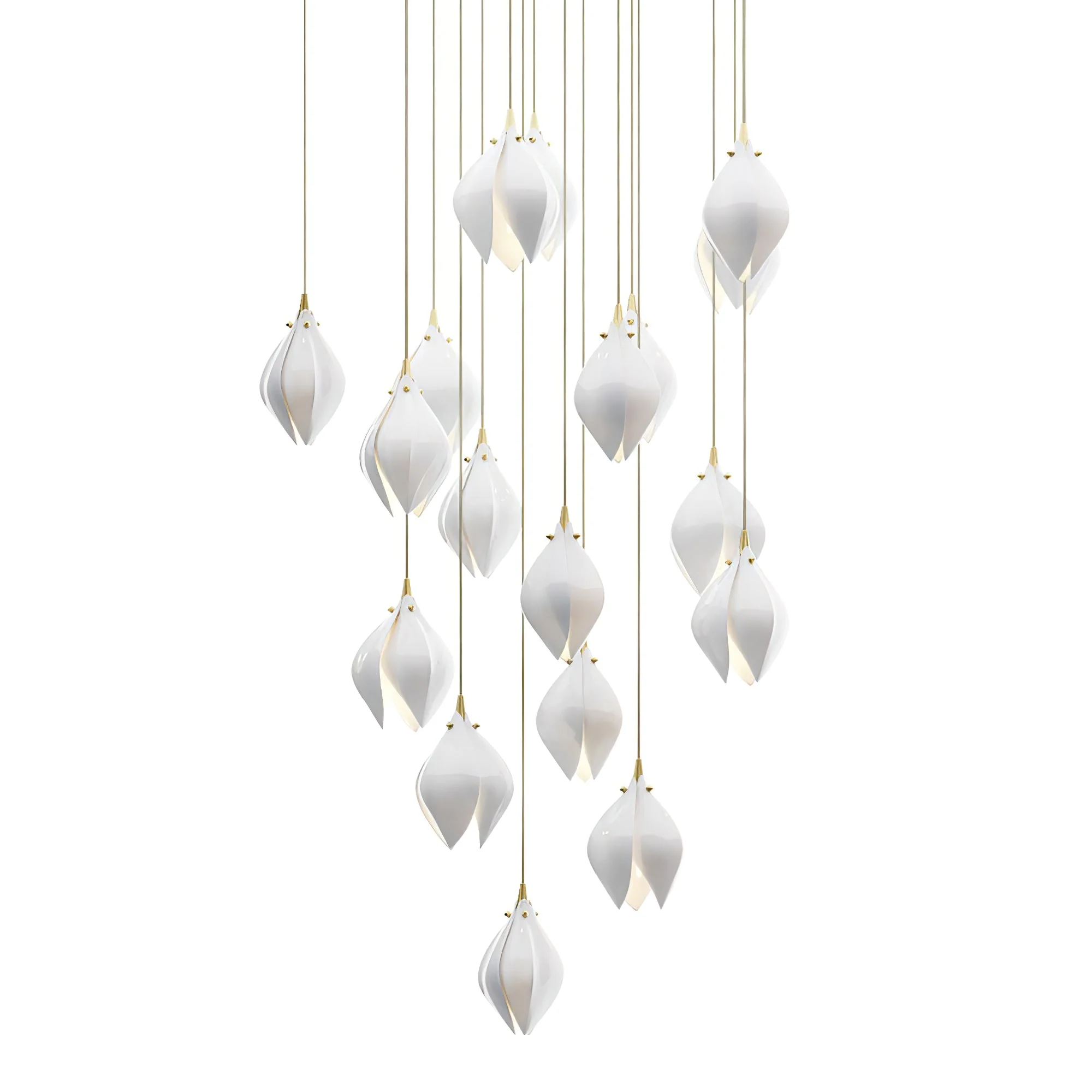 Galaxy Celeste Flora Crystal Spiral Chandelier - Image 70