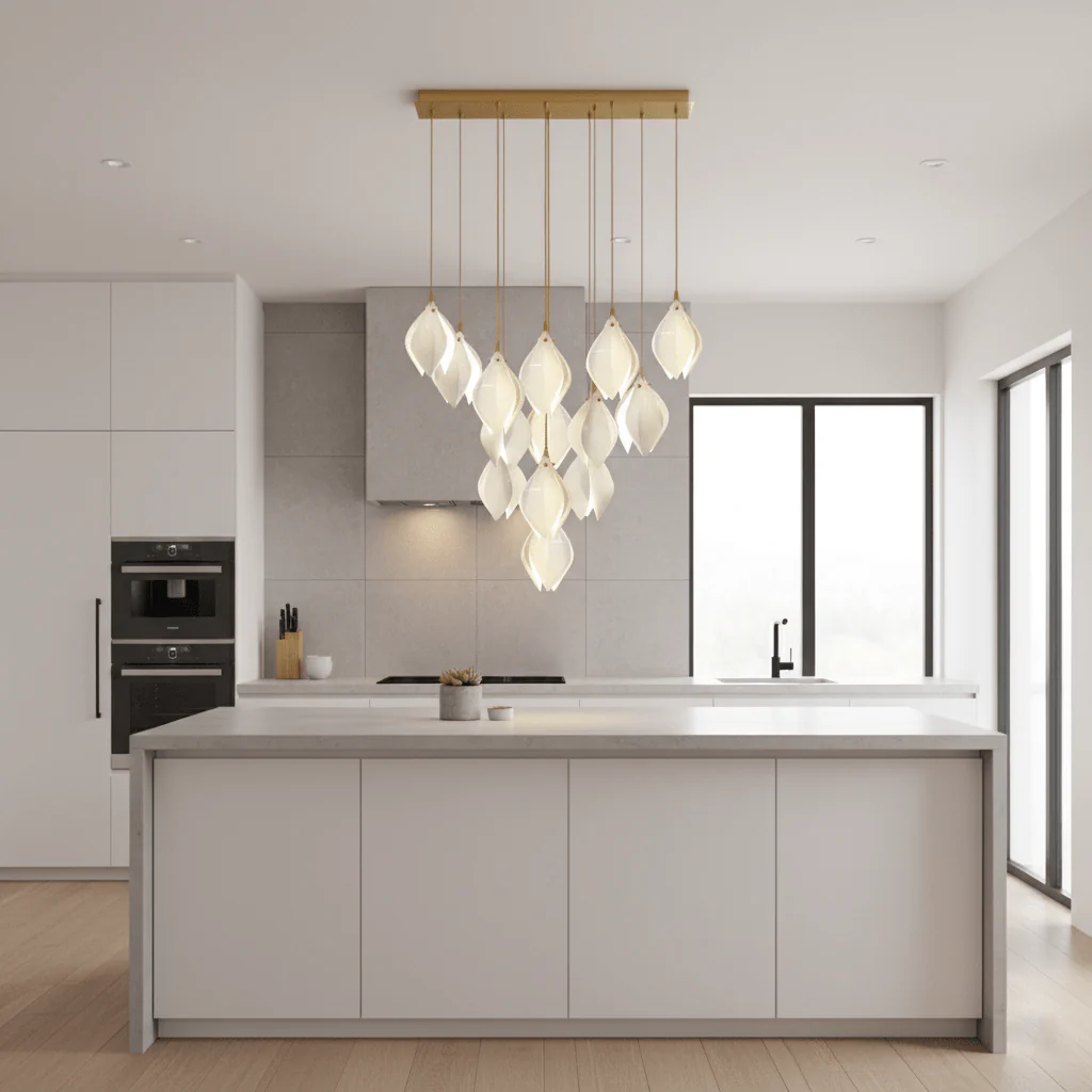Galaxy Celeste Flora Crystal Spiral Chandelier - Image 8