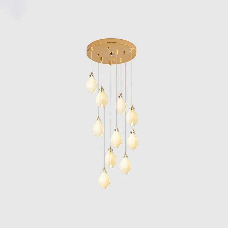 Galaxy Celeste Flora Crystal Spiral Chandelier - Image 87
